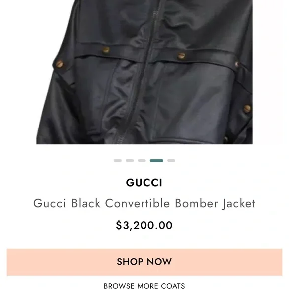 Gucci technical overside jacket unsexy - Picture 7 of 9